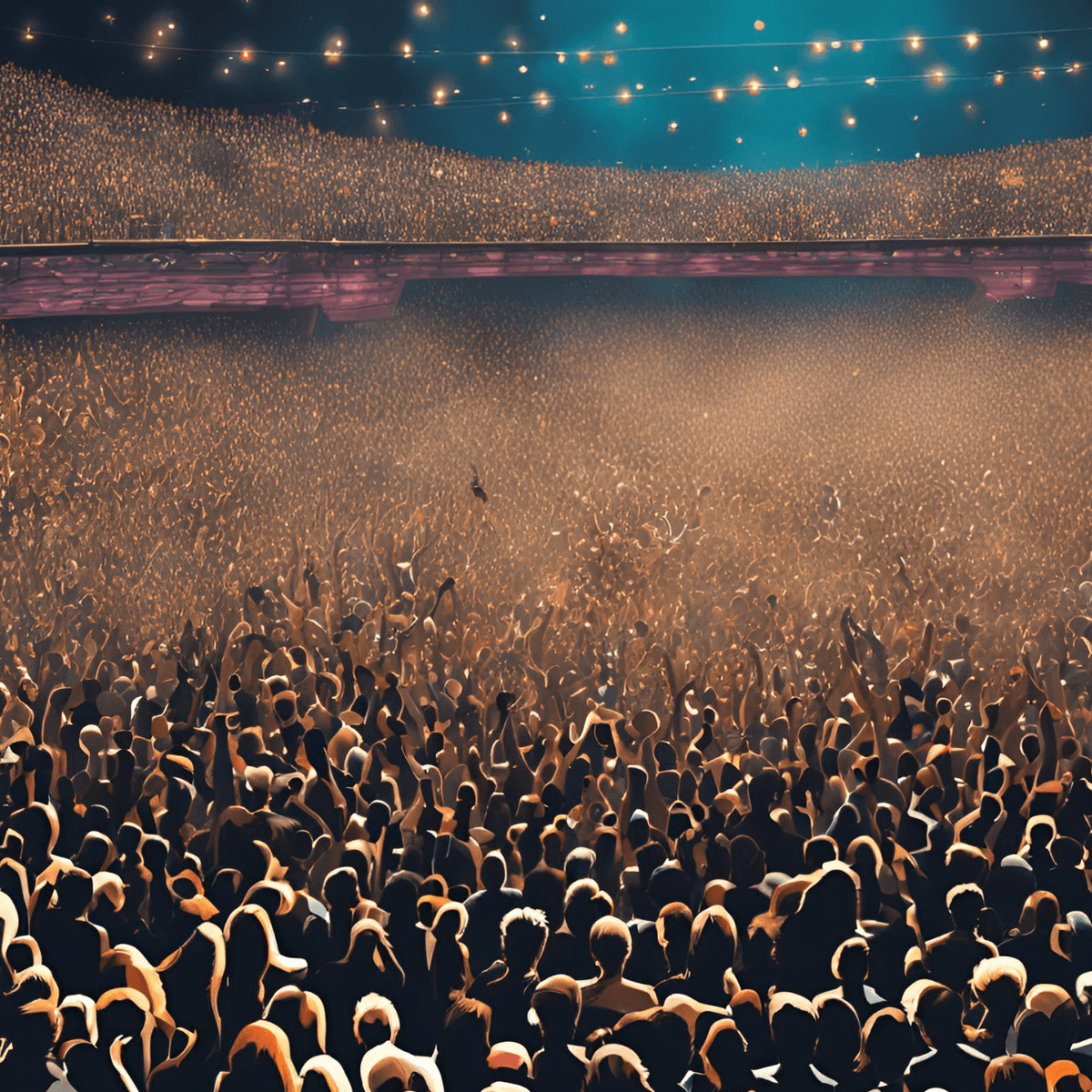 crowd behaviour at a mass-gathering event
