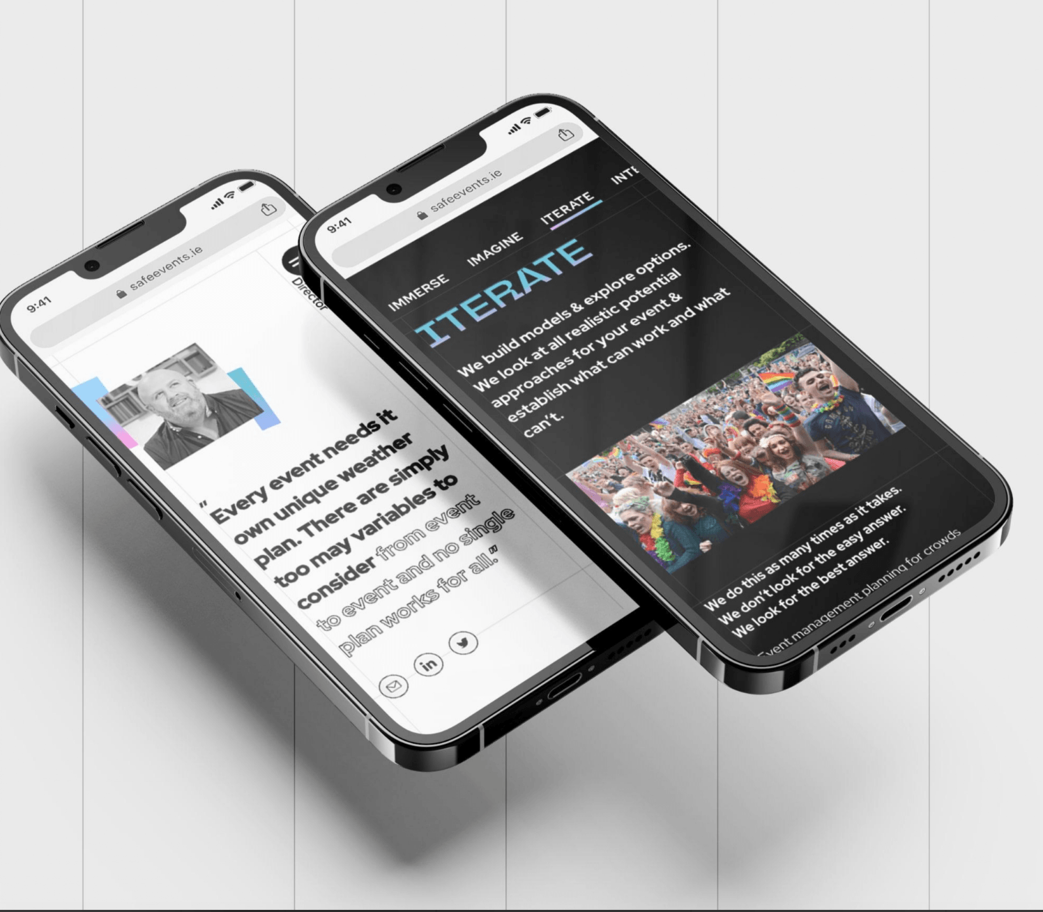 Granite & Safe Events Global win silver for Website & Mobile Sites