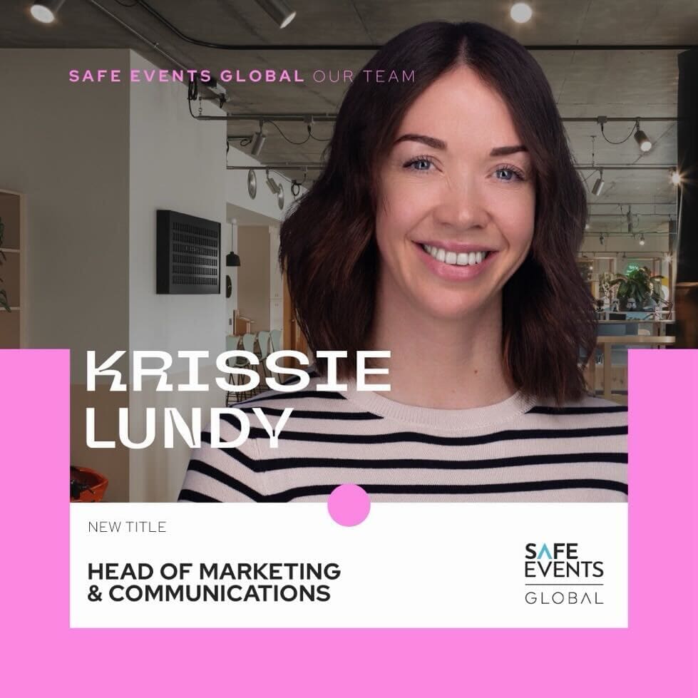 Krissie is one of our team promotions and now takes on the role of head of marketing & communications